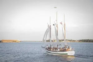 Tour image of Afternoon Schooner Sightseeing Dolphin Cruise on Charleston Harbor