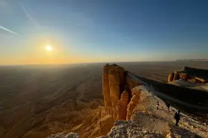 Tour image of Explore Edge of The World in a Private Trip with Saudi Dinner