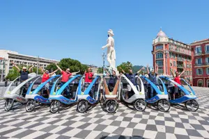 Tour image of Nice: private guided Tour by electric taxi bike