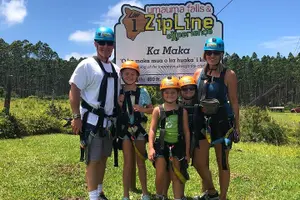 Tour image of 9-Line Waterfall Zipline Experience on the Big Island