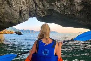 Tour image of Doris Cruise 5 star cruise 2 days visiting Halong Bay Lan Ha Bay private balcony