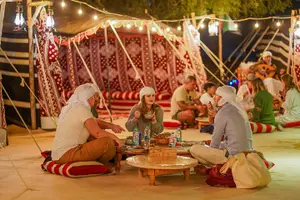 Tour image of Dubai Evening Heritage Safari by Vintage G Class Al Marmoom Oasis