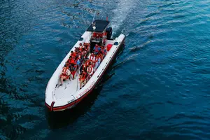 Tour image of 90 Minutes Speedboat Tour: Marina, Atlantis, Palm & Burj Al Arab