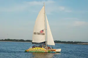 Tour image of Panama City Beach Sunset Sail on The Footloose Catamaran