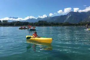 Tour image of Kayak rental on Lake Geneva, in Montreux