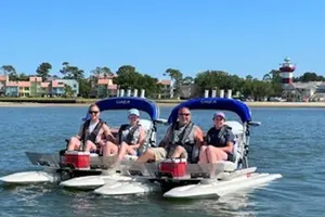 Tour image of Hilton Head Island Guided Water Tour by Creek Cat Boat
