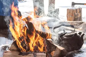 Tour image of Hike to Frozen Waterfalls of Korouoma Including BBQ Lunch from Rovaniemi