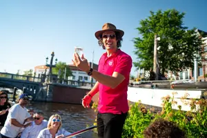 Tour image of Amsterdam All-Inclusive 90-Minutes Canal Cruise by Captain Jack