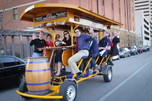 Tour image of 2-Hour BYOB Cowtown Cycle Party for 6-15 Happy Adults in FW