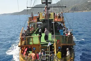 Tour image of Halal Concept Short Pirate Boat Tour in Alanya