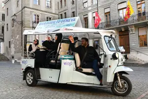 Tour image of The Private Tuk Tuk Tour with one of The Best Fondues in Geneva!