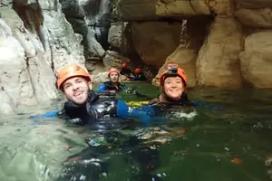 Tour image of Canyon of Pont du Diable near Annecy in Haute-Savoie