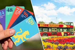 Tour image of Combo: 24/48/72/96/120-Hour Budapest Card + Budapest Hop-On Hop-Off Bus Tour
