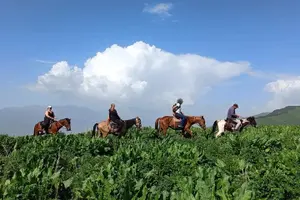 Tour image of 4 Days Issyk Kul & Chon Kemin with Nomadic Stay, Horse riding
