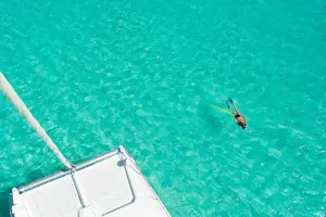 Tour image of Don't Worry - Private Half Day Catamaran Cruise in St Maarten
