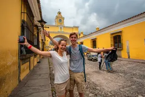 Tour image of Antigua and Hobbitenango from Quetzal Port