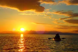 Tour image of Okinawa Ishigaki Sunset SUP or Canoe Tour