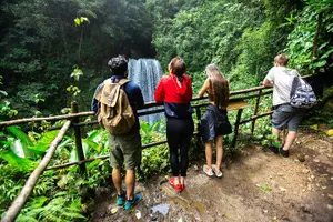Tour image of El Tigre Waterfalls Hiking Tour with Lunch and Nature Guide