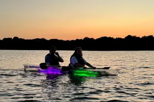 Tour image of Sunset and Glow Guided Kayaking Tour Grapevine Lake