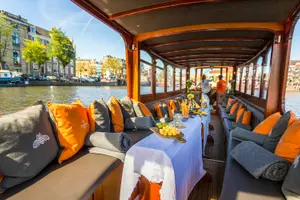 Tour image of Amsterdam: Canal Cruise with Wine and Cheese