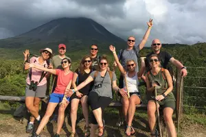 Tour image of La Fortuna Waterfall, Hanging Bridges, Arenal Volcano Combo Tour