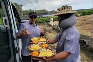 Tour image of Big island Hilo Day Tour- Volcano,LavaTube,Waterfall,Beach&Lunch