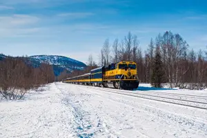 Tour image of Alaska Railroad Aurora Winter Fairbanks to Anchorage One Way