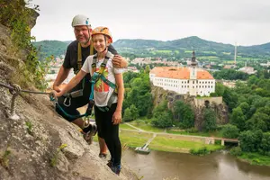 Tour image of Děčín Via Ferrata Tour in Bohemian Switzerland