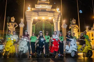 Tour image of Siem Reap Evening Foodie Vespa Tour