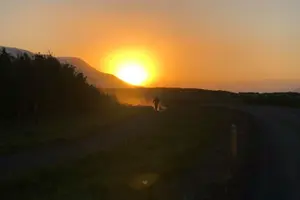 Tour image of Hiking with Husky in Akureyri (private)