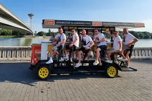 Tour image of Original Bratislava Beer Bike Tours - All-you-can-drink