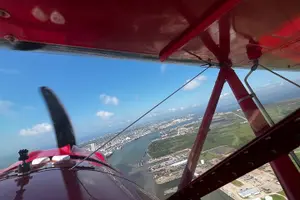 Tour image of First Mate Open Cockpit Biplane Ride in Galveston
