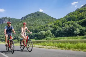 Tour image of Canoeing on the Elbe river + Bike rental from Děčín to Bad Schandau