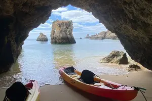 Tour image of Explore Secret Caves and Beaches of Alvor - Boat & Kayak Tour