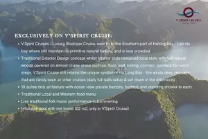 Tour image of 3-day V'Spirit Cruise of Halong Bay-Lan Ha Bay