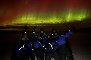 Tour image of Northern lights tour to Lake Inari from Ivalo, Reindeers & Dinner