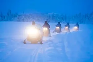 Tour image of Snowmobile Tour near Kiruna in Sweden