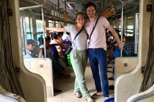 Tour image of Yangon morning food tour with train ride
