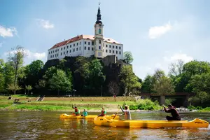 Tour image of Canoeing on the Elbe river Děčín to Schmilka