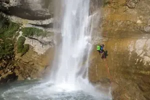 Tour image of Upper part of the Ecouges canyon in the Vercors, near Grenoble