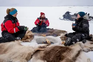 Tour image of Snowmobile and Icefishing Adventure