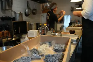Tour image of Professional Ramen & Gyoza with Ramen Chef in a restaurant!