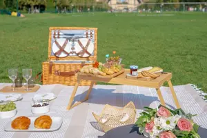 Tour image of Paris Picnic experience in front of the Eiffel Tower