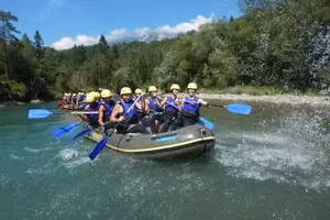 Tour image of Rafting down the Sava River starting near Bled