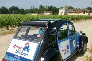 Tour image of Private Médoc 4.5 hours Wine Tour in a Citroën 2CV from Bordeaux
