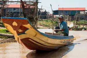 Tour image of Half Day Kompong Pluck stilt home Village on Tonle Sap & Sunset