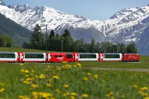 Tour image of From Basel: Glacier Express, Swiss Alps Bern City in Private Trip
