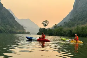 Tour image of Nong khiaw, 1Day Muang Ngoy Waterfall, Local Village and Kayaking