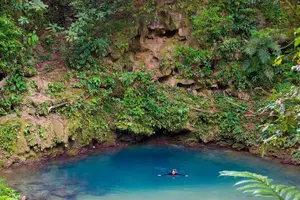 Tour image of Xunantunich and In land Blue Hole from Placencia