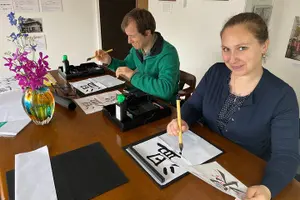 Tour image of Calligraphy Class for Beginners in a Century-old Japanese House